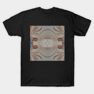 Squared Circles Mandala Ladies T-Shirt